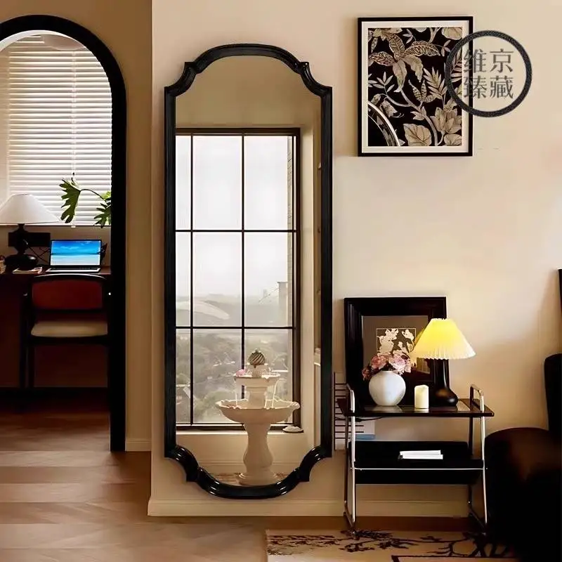 

Bedroom Makeup Mirrors Full Body Design Nordic Modern Designer Floor Mirrors Living Room Apartments Miroir Sur Pied Furniture