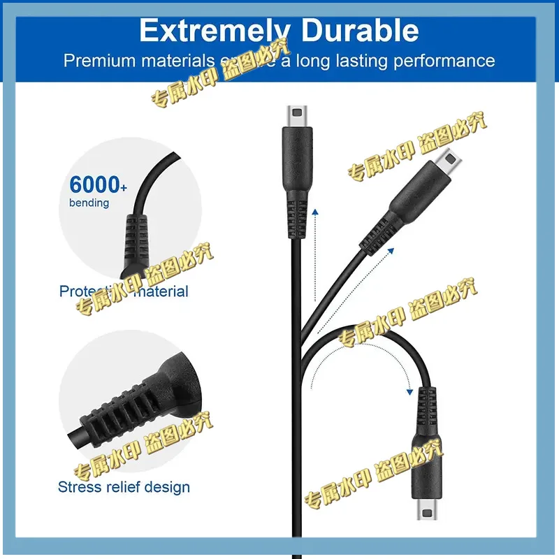 DS Lite Charger Cable, AC Power Adapter Charger Cable for Nintendo DS NDSI 3DS 2DS XL/LL New 3DS XL/3DS XL 2ds xl 2ds