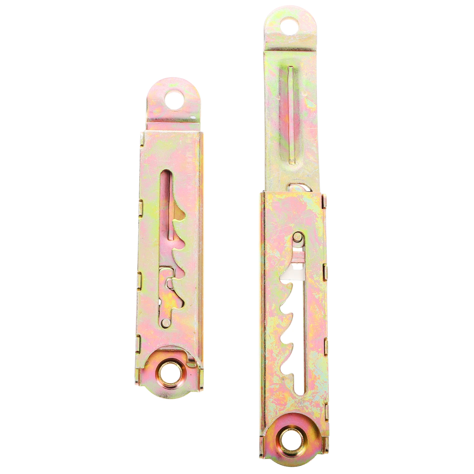 

2 Pcs Height Adjuster Massage Couch Bed Riser Desk Lift Bracket Top Hinge Iron Straight Rod Stable Support Furniture Hardware