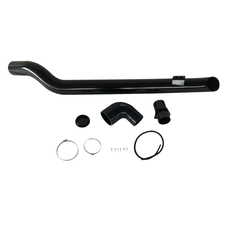 4x4 Offroad Black Stainless Car Snorkel for Isuzu D-max 2020+ Powder Coated Black Stainless Steel Snorkel Customized Welding