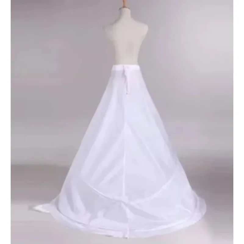2 Hoop Skirt New 2 Rings White Wedding Dress Underskirt Petticoat