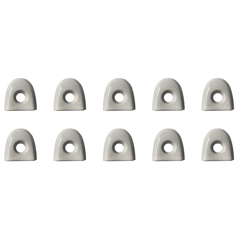 10X Car Door Lock Cover With Key Hole For Nissan Juke & Micra Drivers 806441KK0D Car Accessories White