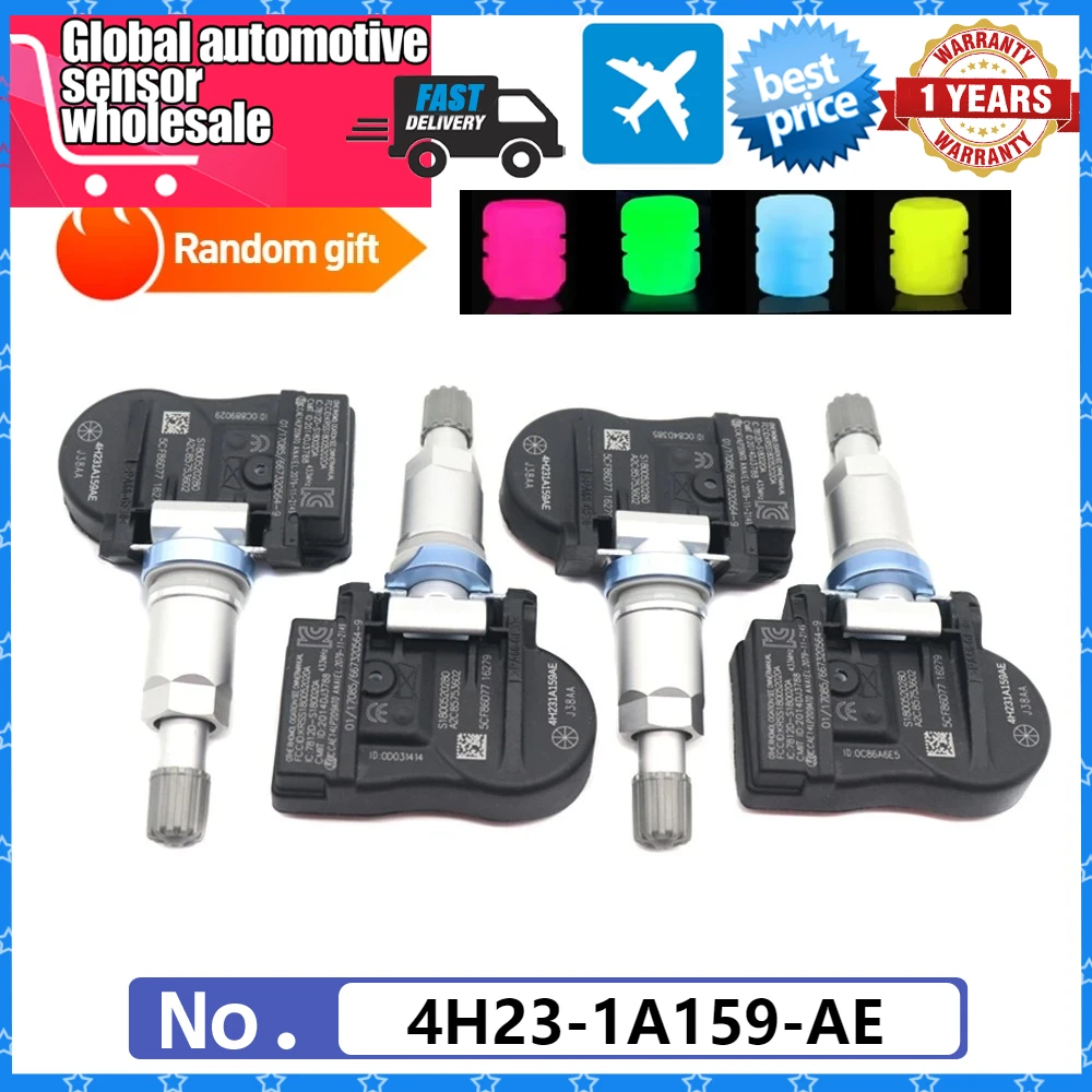 

Датчик контроля давления в шинах TPMS для Jaguar XF 2007-12–2015-08 4H231A159AE 4H23-1A159-AE GX63-1A159-AA 433 МГц
