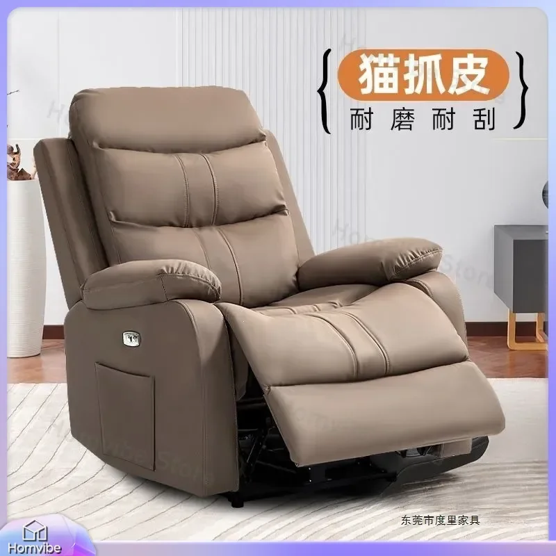 Recliner Massage Chair Single Sofa Bed Living Room Furniture Lazy Lounge Zero Gravity Full Body Shiatsu Manicure