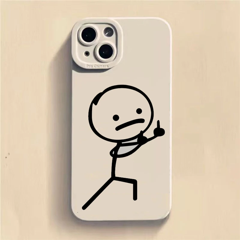 Cute Cartoon Matchman Phone Cases For Samsung Galaxy S26 S25 S24 UltraA35 A26 S22 S23 S21 Plus A56 A16  A55 A36 A54 Camera Cover