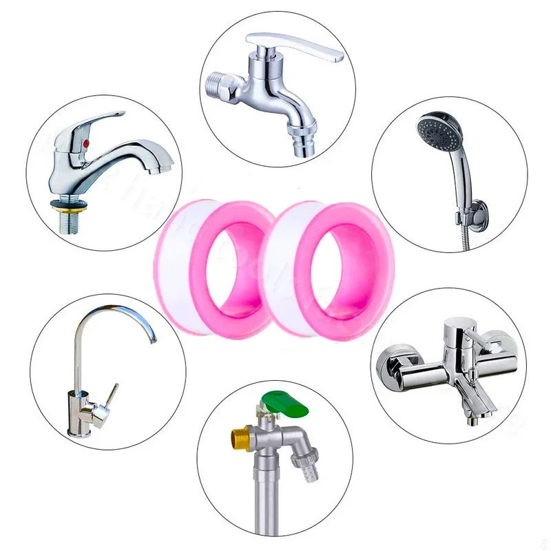 PTFE شريط أنابيب المياه خالية من الزيت حزام ختم الفرقة السباكة انبوب ماء مشترك السباكة تركيب الموضوع ختم أدوات تحسين المنزل