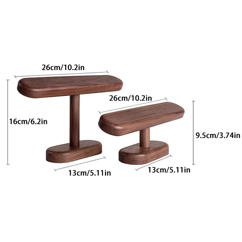Upscale Watch Bracket Creative Home Decoration Wooden Watch Storage Rack Watch Display Shelf For Trade Show
