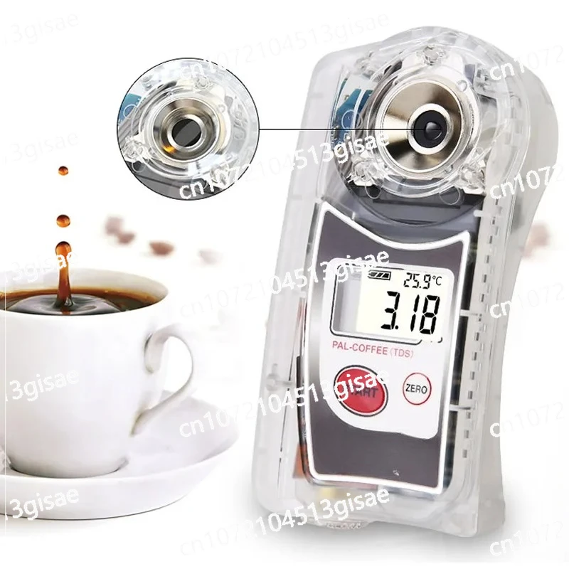 Coffee Dissolved Sugar Concentration Meter, Digital Display Measurement Function, for Detecting Dissolved Sugar Content