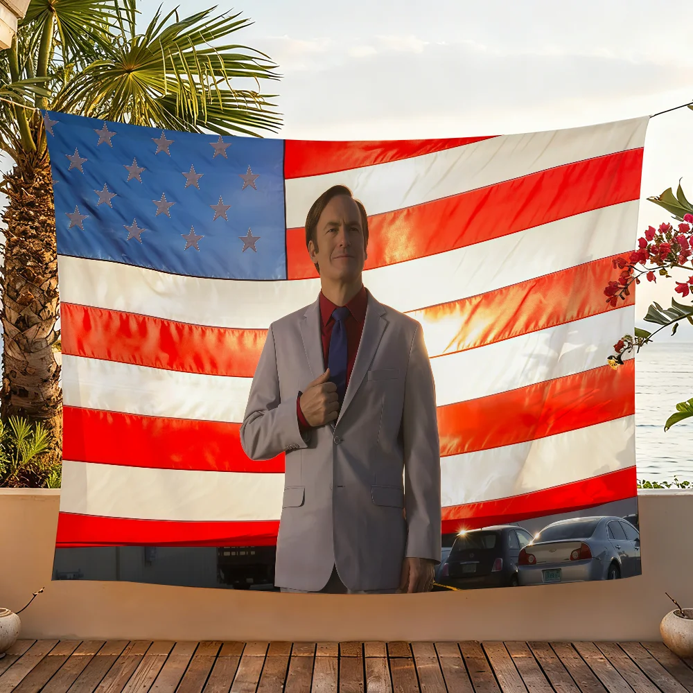 TV Show B-Better Call Saul flag For Garden Party Living Room Home Wall Decor Banner Bedroom Outdoor Tapestry