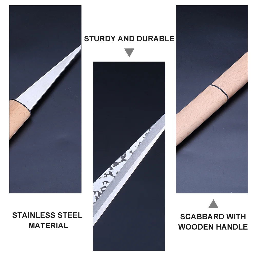 

Wood H Ice Pick Stainless Steel Crusher Tapered Pub Picker Blender Breaking Ice Tool Chipper Bar Kitchen Gadgets