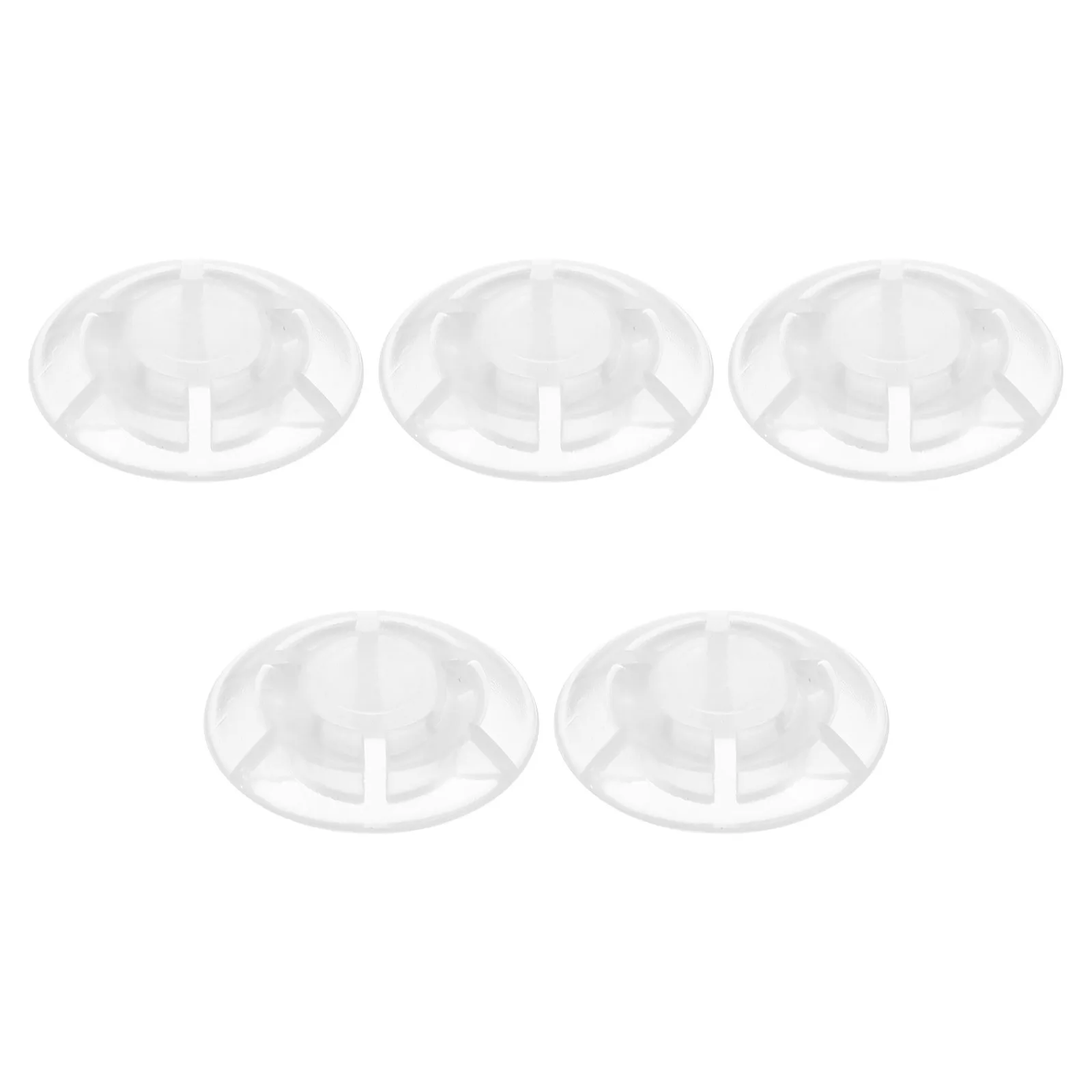 

5pcs Effect Footswitch Toppers Transparent Mushroom Head Design For Guitar Pedal Caps Protection Pedal Board Accessories