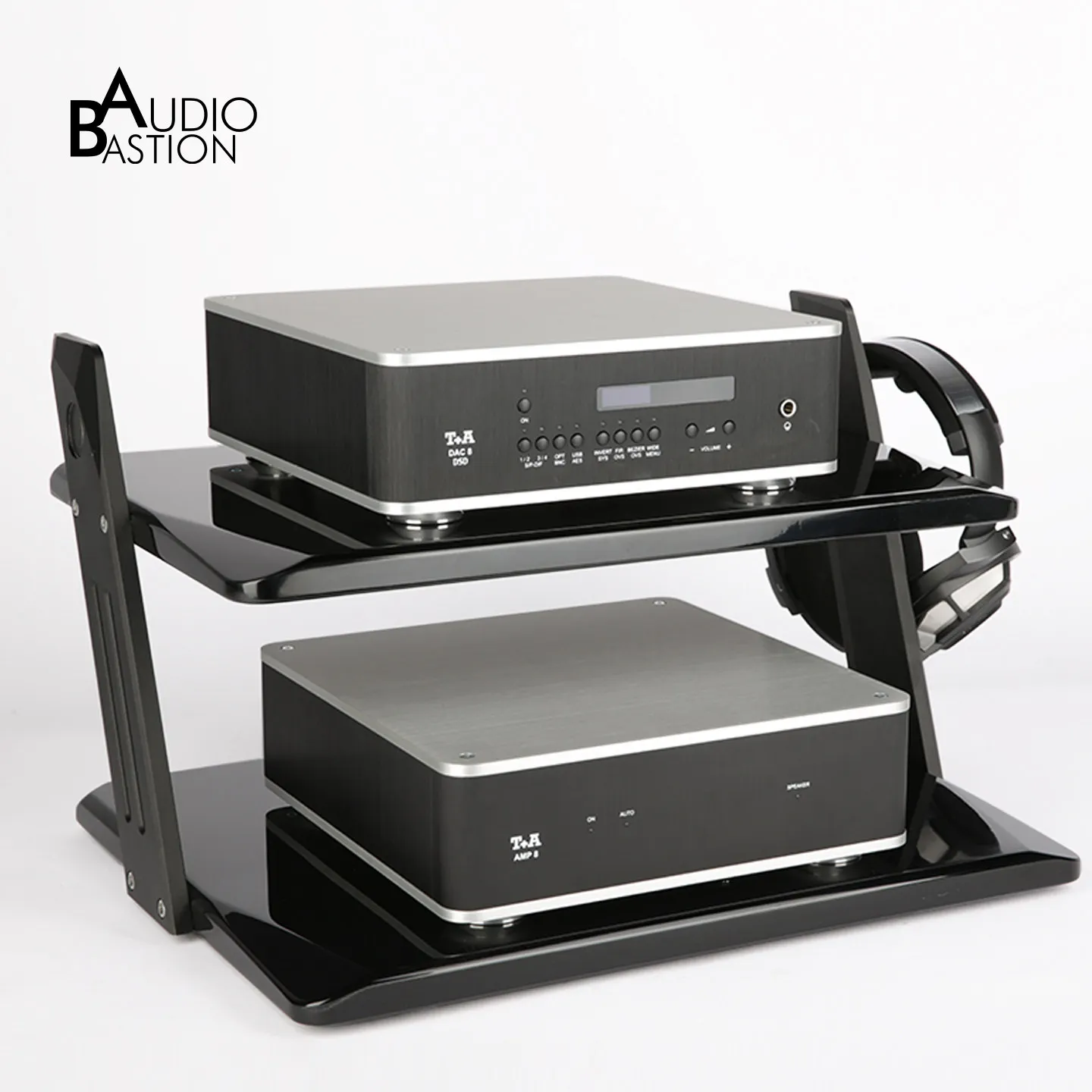 Audio Bastion audio power amplifier rack USB headphone amplifier decoding desktop headphone audio rack