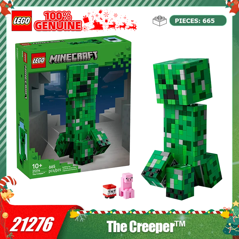 

LEGO Building Blocks My World Series 21276 Hardworking Fear Boys and Girls Assemble Building Blocks Children's Toys Gifts