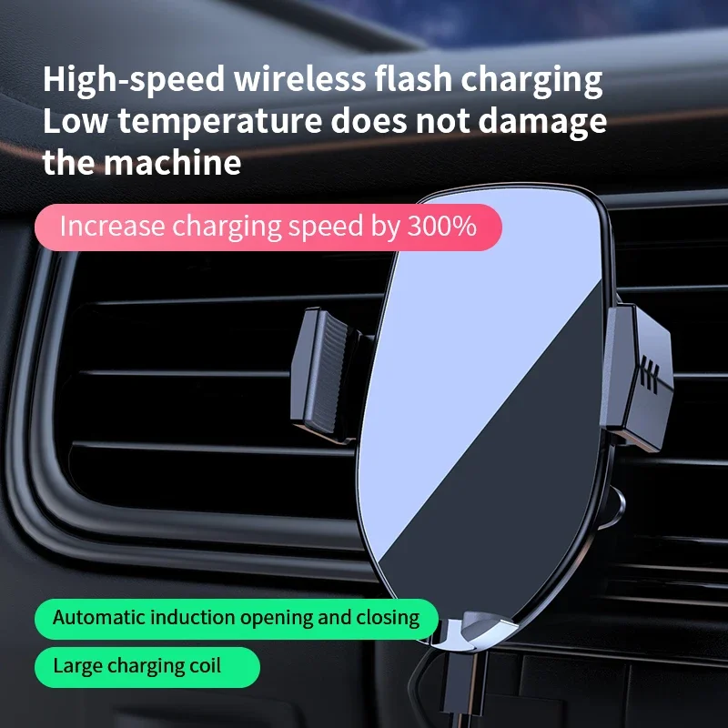 OSSKY W1 Car Phone 15W Wireless Holder Charger Mobile Phone Holder in 2023 Around the World Chip High-power Wireless Fast