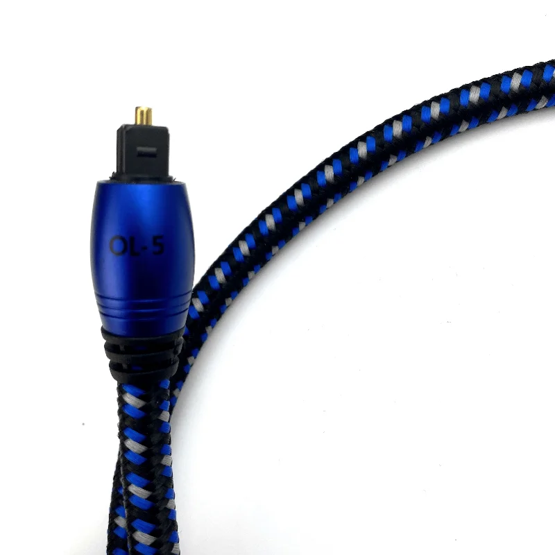 High Quality OptiLink-5 Toslink Fiber Optic HIFI Audio Cable