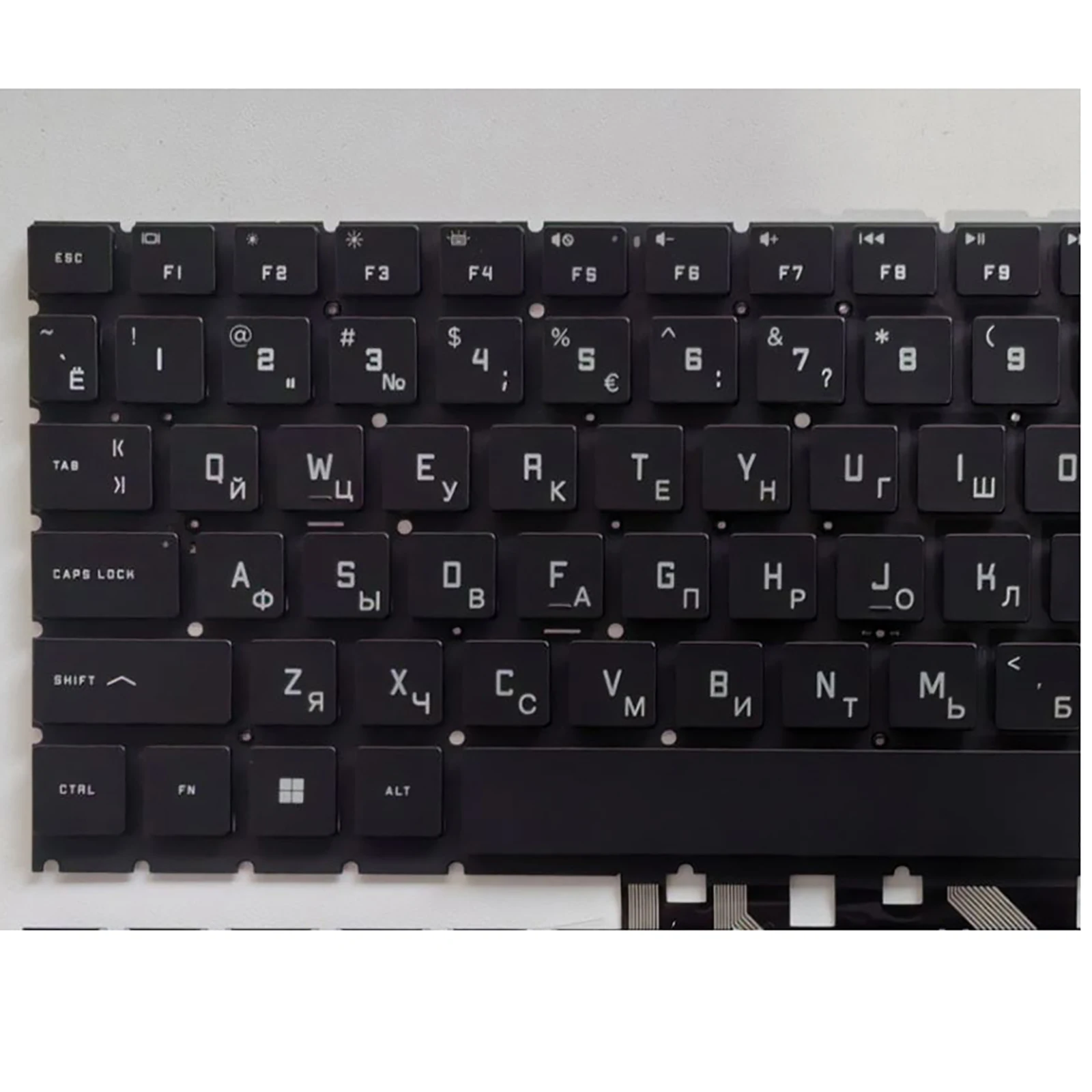 

RU Layout for HP Omen 15-EN0010CA 15-EN0023DX 15-EN0036NR Laptop Keyboard