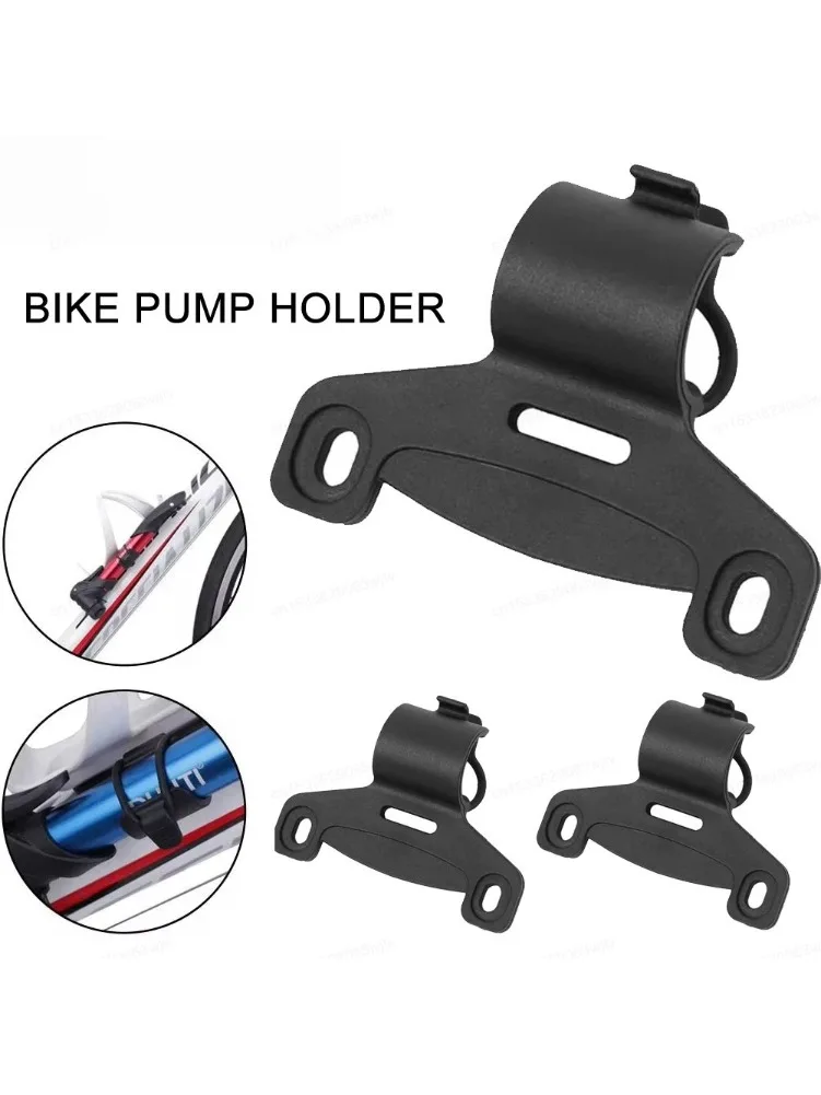 AliExpress NONE 1PC 20mm Cycling Bicycle Pump Holder Silicone Strap Portable Bike Air Pump Clips Inflator Clamp Mount Bracket Holder Fixing Clip