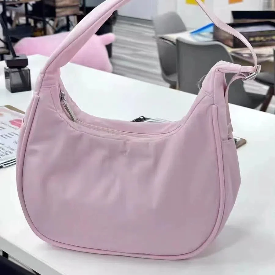 Bolso de diseñador de media luna para mujer, Mini bolso de hombro, Oxford, bolsos de mano, nueva tendencia, bolso de lujo