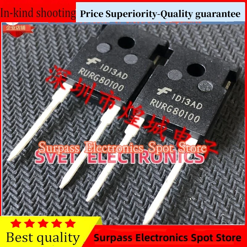 10 قطعة-50 قطعة RURG80100 TO-247 80A1000V شحن سريع التسليم السريع #1