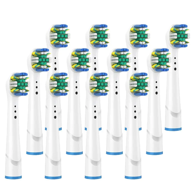4-20pcs FlossAction Replacement Brush Heads For Oral B Floss Clean Pro Health D16 D12 8860 8875 8900 8950 Electric Toothbrush
