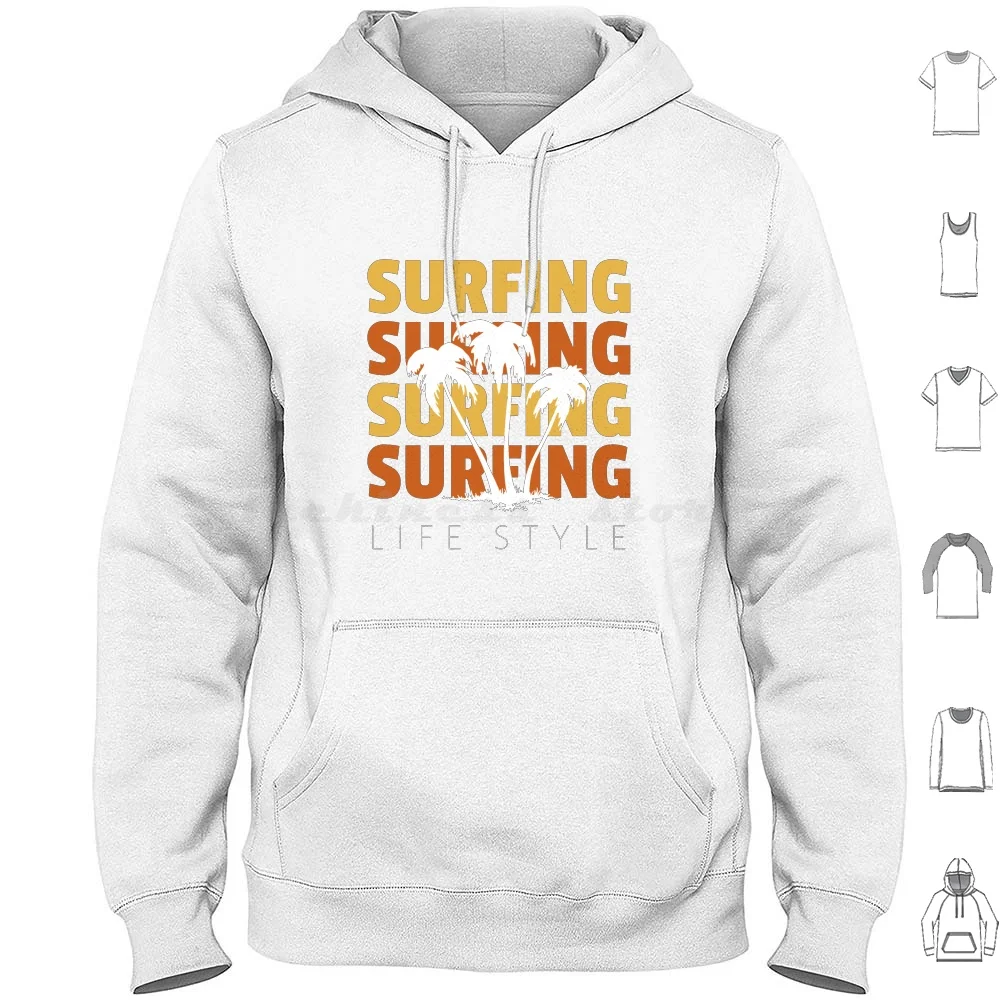Surfing Surfing Surfing Hoodie Cotton Long Sleeve Surfing Surf Board Surfboard Surf Suit Learn To Surf Surf Portugal