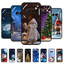 Custodia morbida in Silicone di natale per niente telefono 2A Cover paraurti per niente telefono 2A 2 1 versione Funda Coque copertine regalo di capodanno