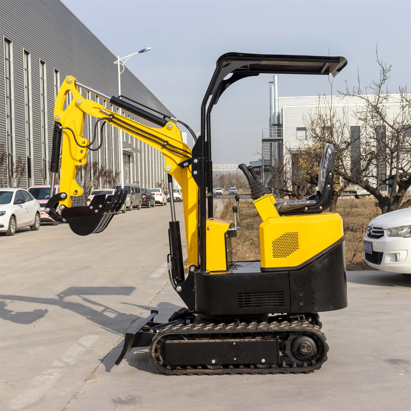 Agricultural Hydraulic Mini Excavator 1500KG EPA/Euro 5 Crawler Small Digger 1.5ton Kubota Excavators Factory Customization