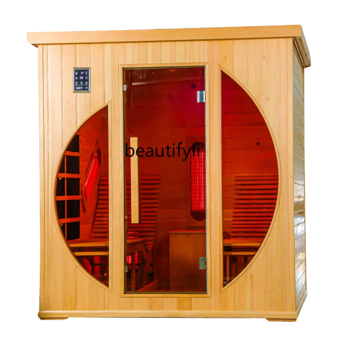 

ss new styelSingle double steam room spectrum energy compartment household sauna box carbon crystal board recliner