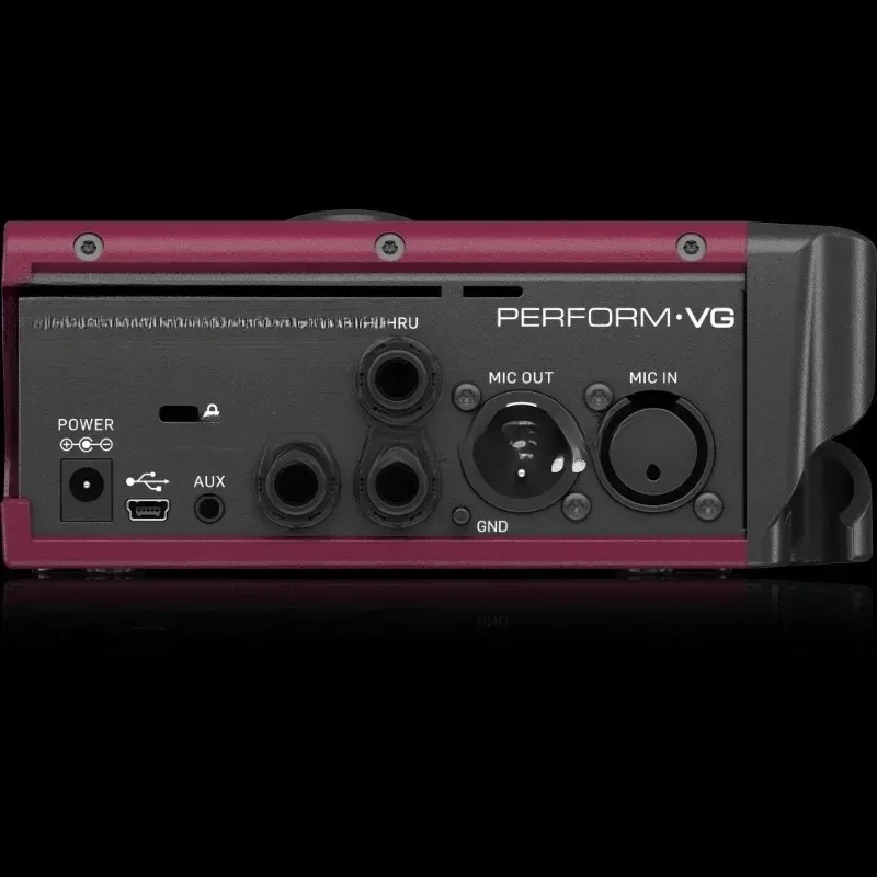 TC Helicon PERFORM-VG Ultra-Simple Mic-Stand Mount Vocal Acoustic Guitar Processor For And Performers