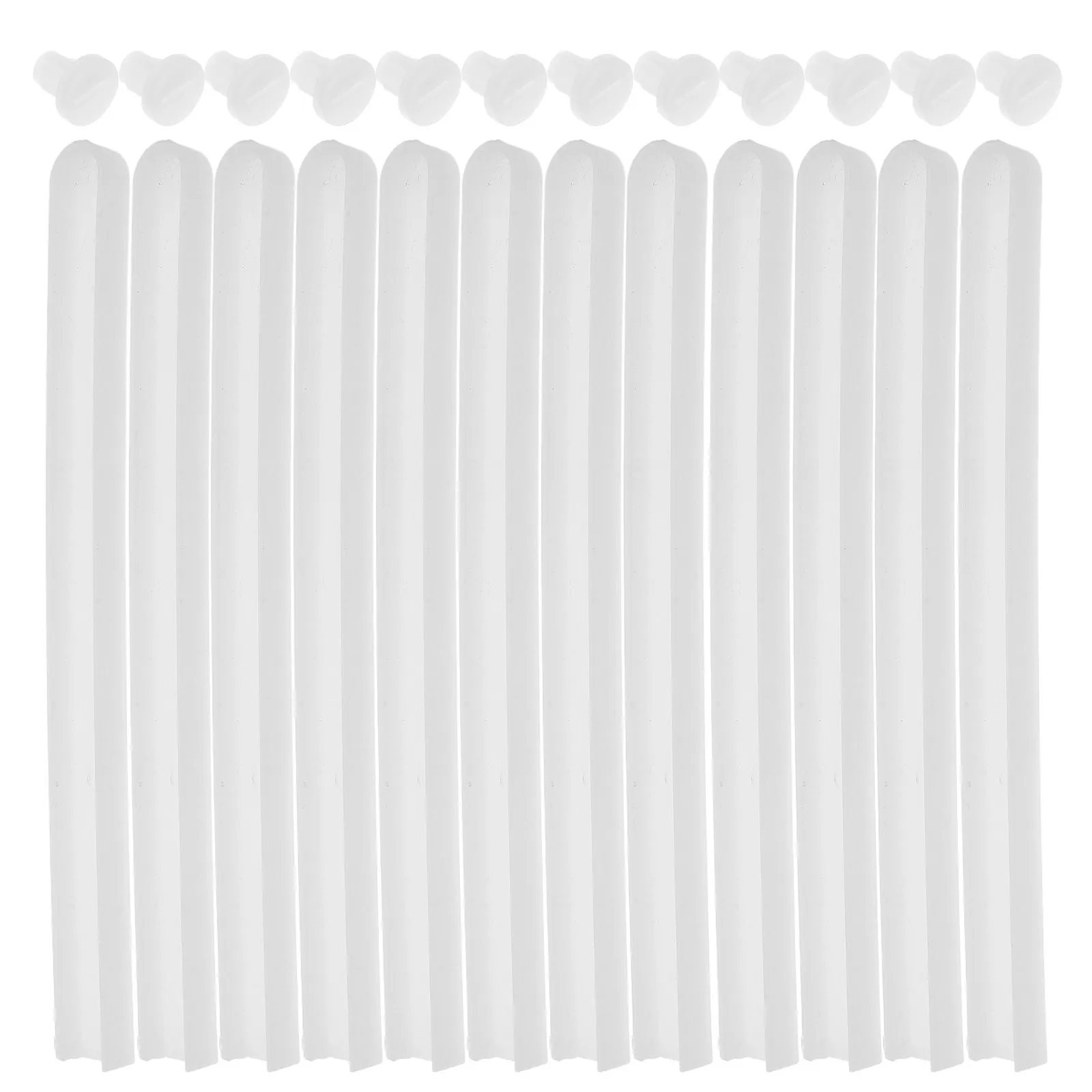 6Sets Plastic Drawer Slides Silent One-Piece Structure Household Drawer Rails Replacement Sliding Rail Accessories