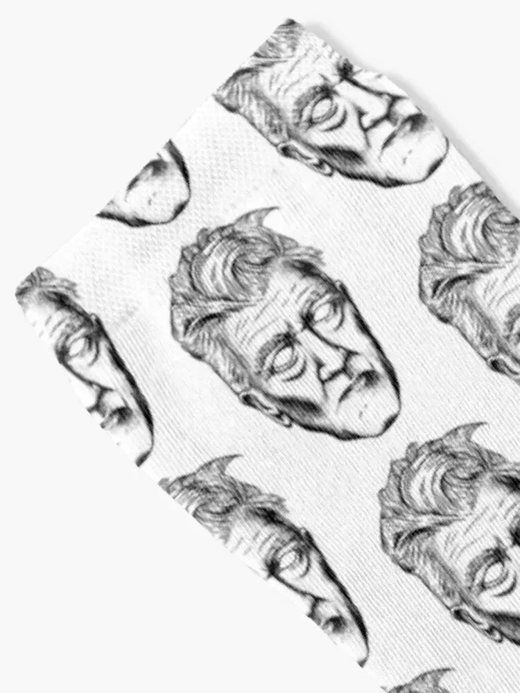 David Lynch Portrait Socks Argentina cartoon Socks Ladies Men's