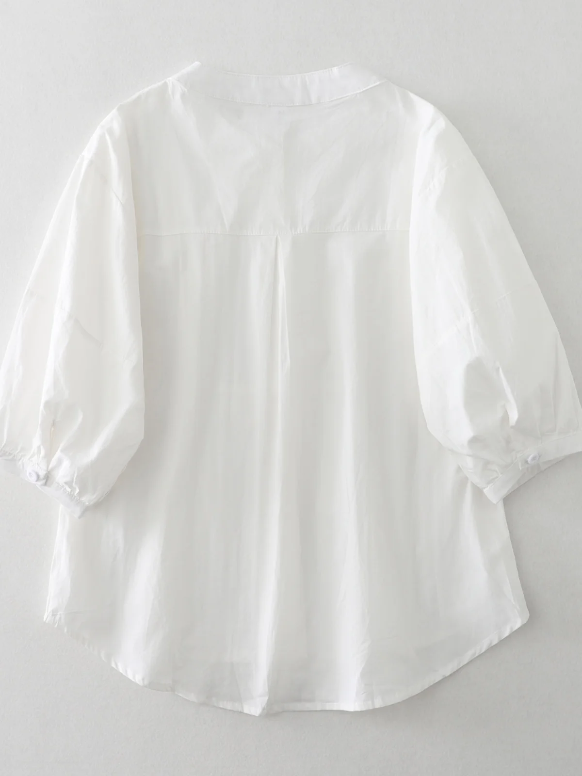 ライトブルー ルーズ ランタン Sve irt レディース 夏 カジュアル Sle 多用途 トップス 通勤 Sle ラウンドネック コットンブレンド irt