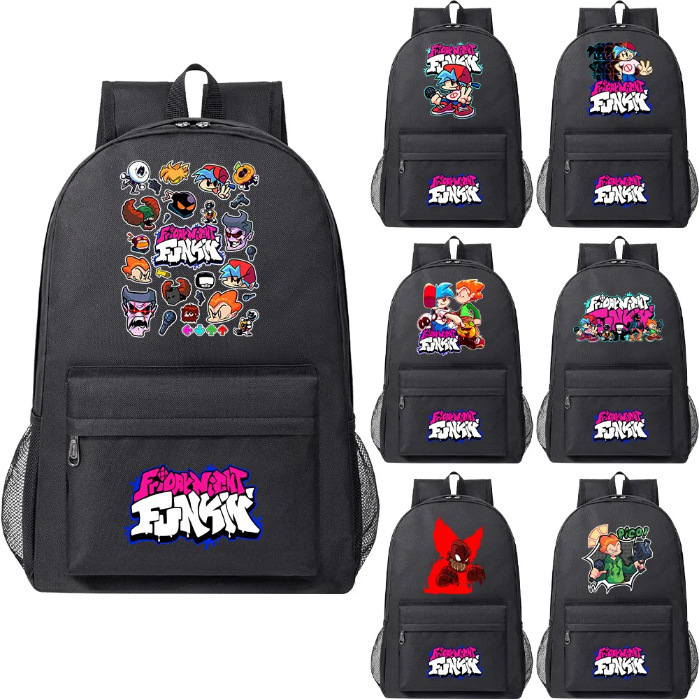 

Friday Night Funkin Kids school bag New high quality Cartoon Children student backpack schoolbag teenager Laptop Shoulder Bags