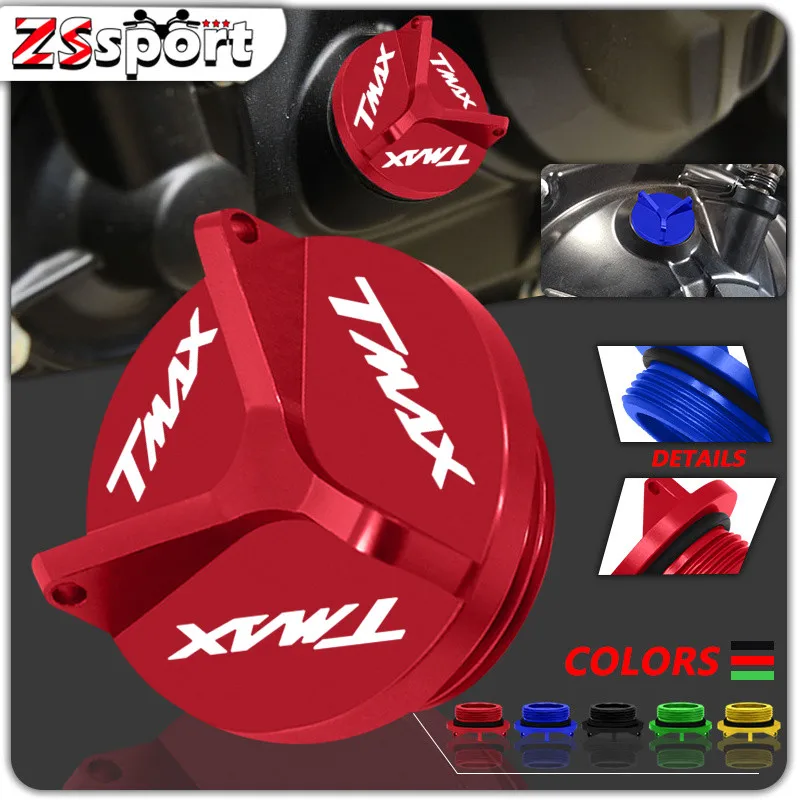 

New For TMAX530 12-16 TMAX530 DX SX 17-19 TMAX560 20-21 Motorcycle Accessories Engine Oil Cap Fuel Filler Cap Protection tmax