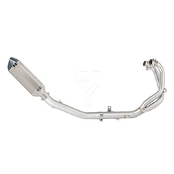 For Aprilia Tuareg 660 2021 2022 2023 Escape Slip-on Motorcycle Exhaust Muffler With Mid Link Pipe