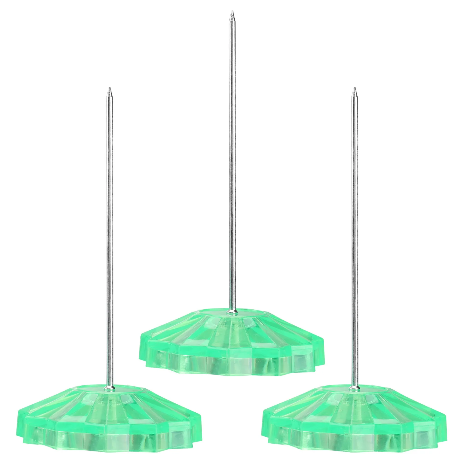

3Pcs Ticket Holder Plastic Straight Rod Memo Check Spindle Office Desk Organizer Paper Holder Receipt Spike Pole