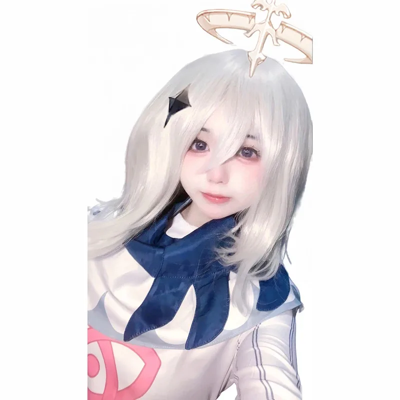 Genshin paimon cosplay lolita vestido botas peruca bonito anime macacão impacto bodysuit uniforme festa de halloween traje para mulher cm;5