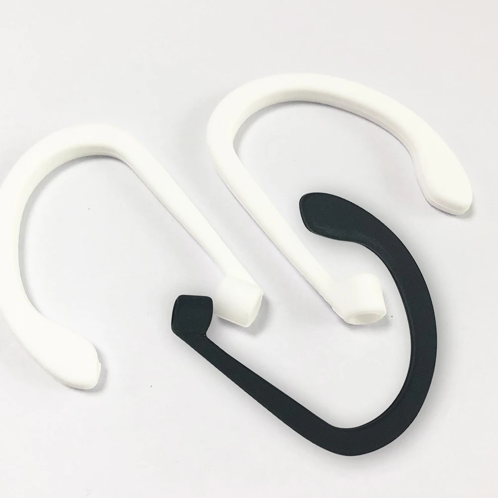 

5 Pairs Anti-Lost Ear Hanging Earclip Holder Hooks up Buds Silica Gel Headphone Hanger Removable Soft Silicone Earphone