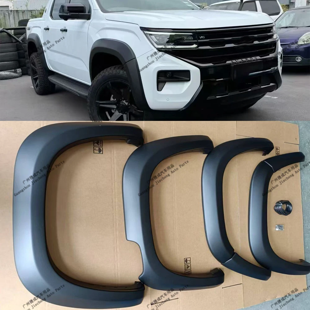 Fender Flares For Volkswagen Amarok 2023-2026 Wheel Arch Covers Mudguards Double Cab 4X4 Offroad Car Accessories