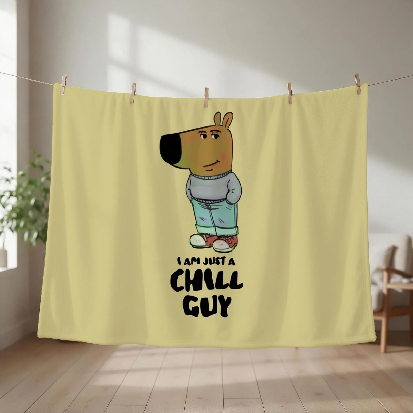 I AM CHILL GUY (beige) Throw Blanket Tourist Luxury Brand For Baby Hairys Blankets