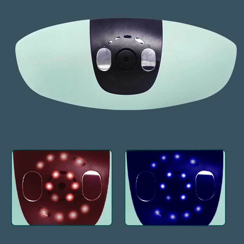Curvature Lumbar Massager Intelligent Electric Hot Compress Soothing Waist Massager Airbag Waist Massager