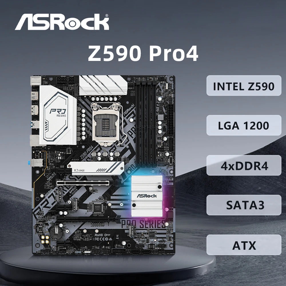 Asrock Z590 PRO4 Mo… - image