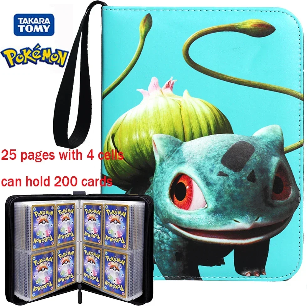 2026 Pokemon Kaart Album PU Rits Fotoalbum Collectie Boek Anime Figuur Album Hobby Bestand Kinderen Speelgoed Geschenken Op Voorraad