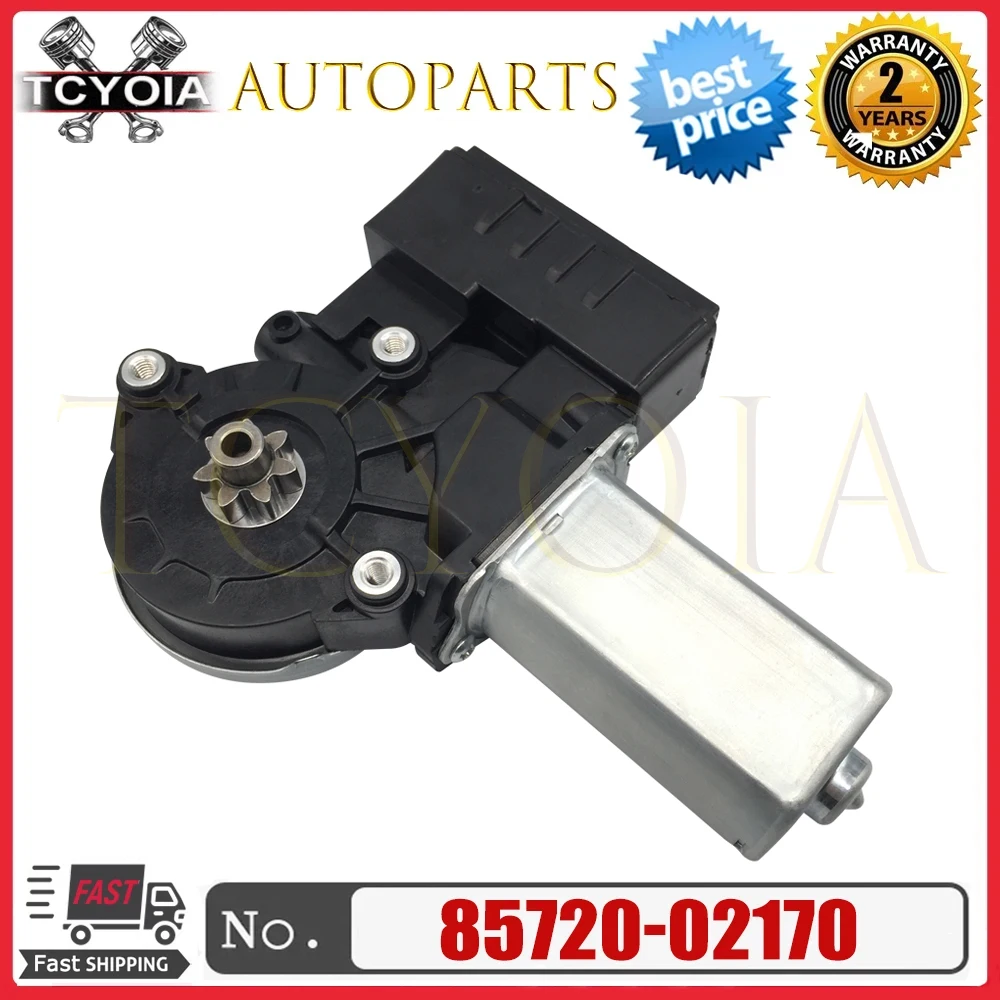 

New 85720-02170 062040-2740 85720-12310 MOTOR ASSY POWER FRONT DOOR WINDOW REGULATOR LH for TOYOTA COROLLA ZRE120 ZZE122 BLK