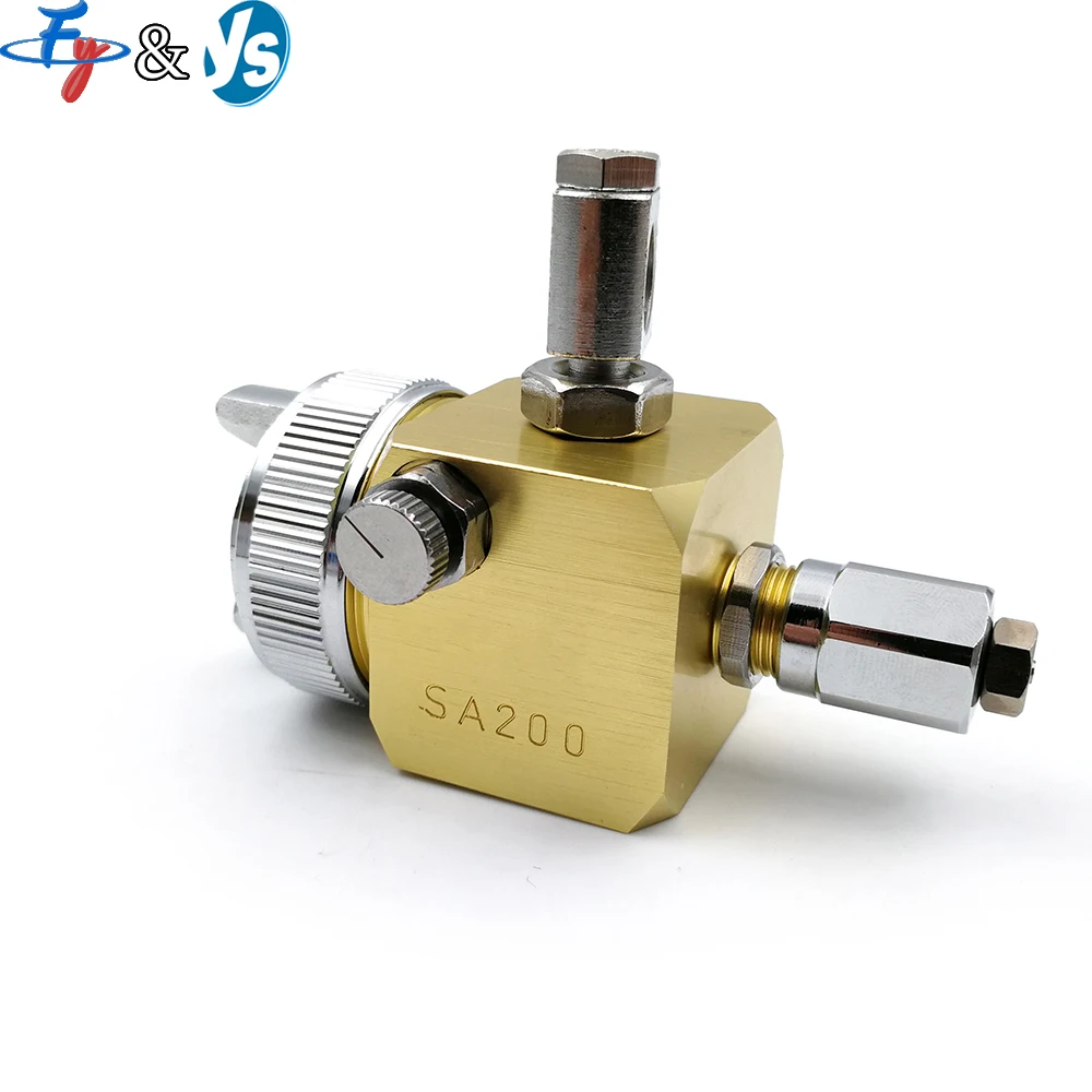 SA-200 Automatic Spray Gun Wave Soldering Nozzle Vacuum Forming Machine Nozzle For Paint Alcohol Flux High Atomization