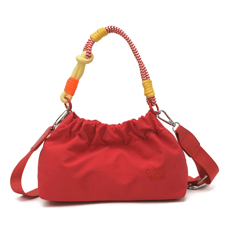 

Luxury Brand Popular Women's Leather Crossbody Bag Chic Diaper Bag Simple Vintage Fashionable Shoulder