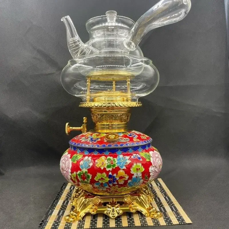 Air lamp, Chinese style tea stove, boiling water stove, tea art tea set