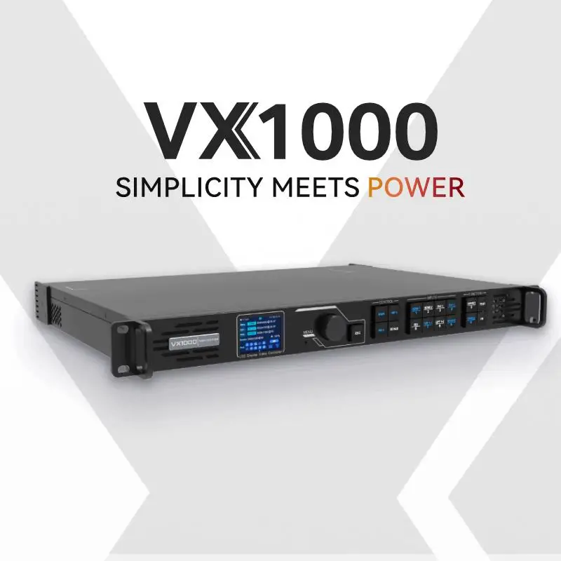 

All-In-One Controller Novastar VX1000 Integrates Video Processor Medium High-end Rental Stage Control Systems