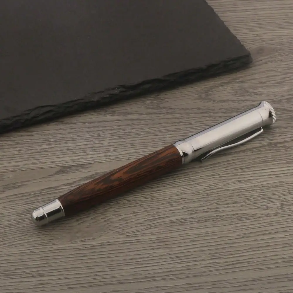 1 high-end business luxury new rolling ball pen chicken wing wood calligraphy pen suitable for students professionals