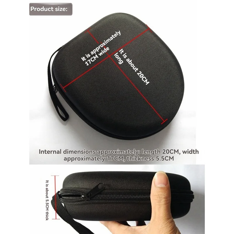 優れたキャリングケース ON-EAR J03B、J03S T450BT ヘッドフォン収納ボックス キャリーバッグ Sony CH520 XB650BT WH-Ch700n レッド